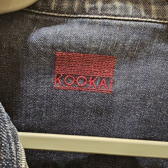 Kookai Women's Cropped Jean Jacket Size 40 - Picture 4 of 7